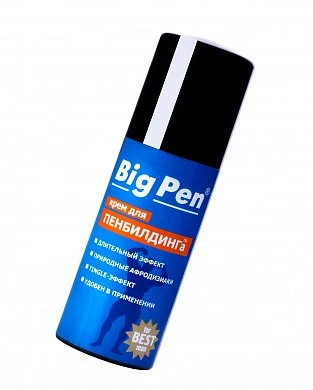Крем Big Pen – для увеличения полового члена 50 гр — купить в секс-шопе LoveDoctor