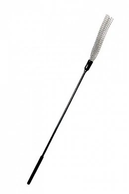 Щекоталка S&M RUBBER TICKLER: SILVER серебристая — купить в секс-шопе LoveDoctor