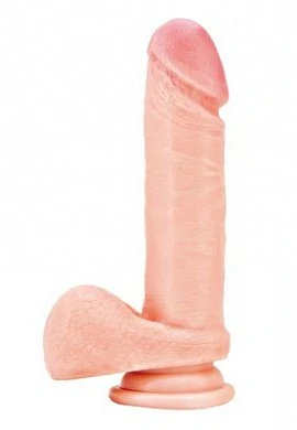 Фаллоимитатор телесный RealStick (без упаковки) 22 см — купить в секс-шопе LoveDoctor