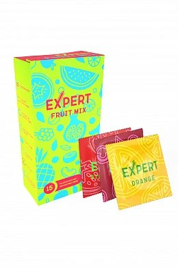 Презервативы Expert Fruit Mix ароматизированные №15 — купить в секс-шопе LoveDoctor