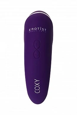 Бесконтактный стимулятор клитора Coxy с вибратором фиолетовый — фото 10