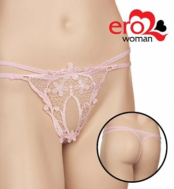 Стринги женские розовые S/M — купить в секс-шопе LoveDoctor