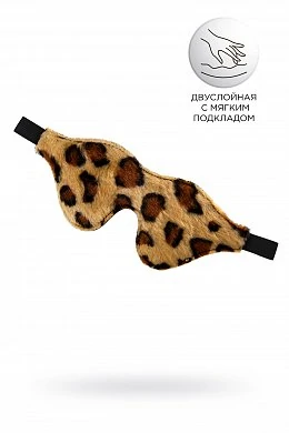 Маска Anonymo закрытая леопард 26 см — купить в секс-шопе LoveDoctor