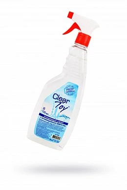 Очищающий спрей Clear Toy с антимикробным эффектом 740 мл — купить в секс-шопе LoveDoctor