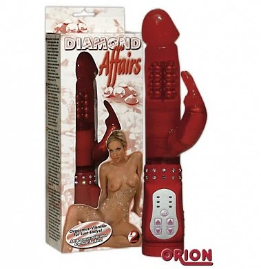 Гламурный рубиновый вибратор с отделкой стразами! Его вибрирующий кролик для клитора доставит незабы