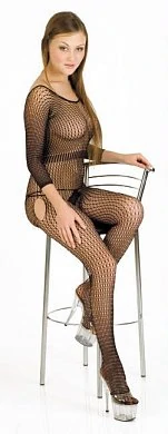 Костюм-сетка черный S/L — купить в секс-шопе LoveDoctor