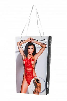 Боди Me Seduce Queen of hearts Samantha белое S/M — фото 7