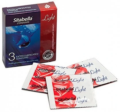 Презервативы Sitabella Light с возбуждающим эффектом особо увлажненные 3 шт — фото 2