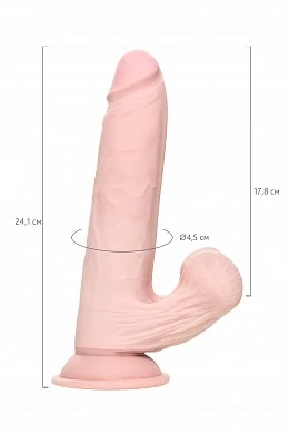 Фаллоимитатор Pipedream King Cock с подвижной мошонкой 26 см — фото 12