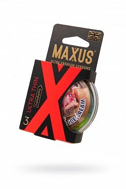 Презервативы Maxus Sensitive ультратонкие в пластиковом кейсе 3 шт — купить в секс-шопе LoveDoctor