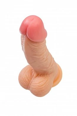 Фаллоимитатор RealStick Nude Cree телесный 20 см — фото 3