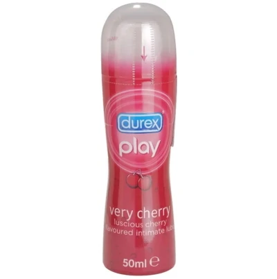 Съедобная смазка Durex Play Very Cherry Съедобная смазка Durex Play Very Cherry