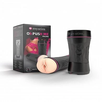 Мастурбатор Mystim Oh Push Me Vagina телесный 21,5 см — купить в секс-шопе LoveDoctor