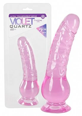 Фаллоимитатор реалистик Aqua Quarts розовый 20 см — купить в секс-шопе LoveDoctor