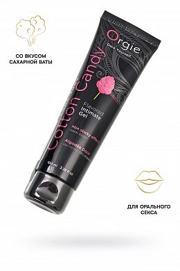 Интимный гель Orgie Lube Tube Сахарная Вата 100 мл — купить в секс-шопе LoveDoctor