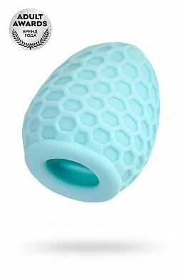 Мастурбатор A-Toys Pufl бирюзовый 6 см — купить в секс-шопе LoveDoctor