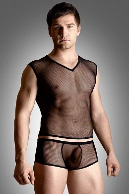 Костюм-сетка мужской SoftLine Collection черный XL — фото 2