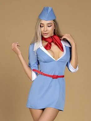 Костюм сексуальной стюардессы S/M — купить в секс-шопе LoveDoctor