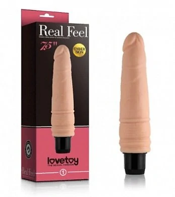 Вибратор реалистичный телесный LoveToy 19.5 см — купить в секс-шопе LoveDoctor