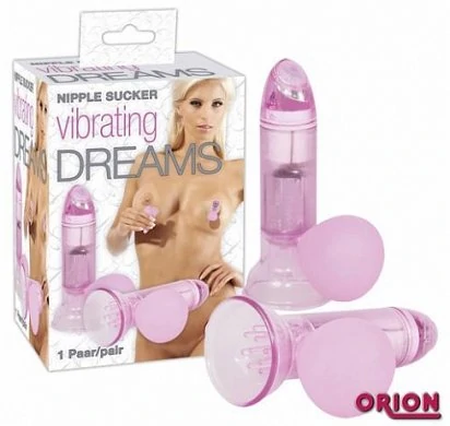 Помпы для сосков Vibrating Dreams — купить в секс-шопе LoveDoctor