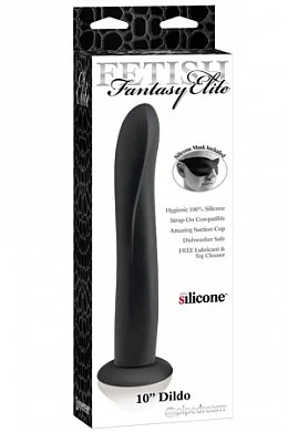 Насадка для страпона Fetish Fantasy Elite 10" черная — купить в секс-шопе LoveDoctor