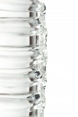 Нереалистичный фаллоимитатор Sexus Glass прозрачный 20 см — фото 8