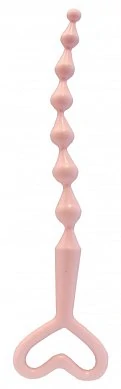 Шарики-цепочка розовые