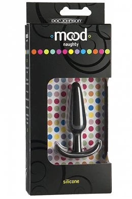 Анальная пробка с широким основанием из высококачественного гипоаллергенного не пористого материал