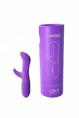 Вибратор десять режимов вибрации Angel фиолетовый 10,5 см — купить в секс-шопе LoveDoctor