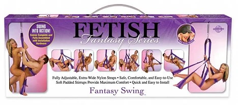 Секс-качели Fantasy Swing фиолетовые — купить в секс-шопе LoveDoctor
