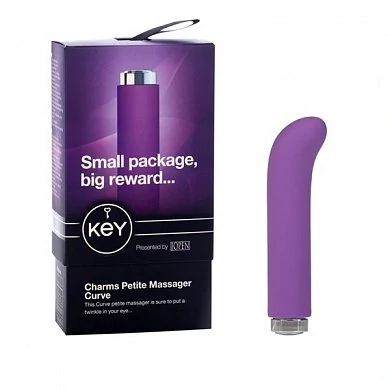 Вибратор Key by Jopen - Charms Curve - Lavender сиреневый — купить в секс-шопе LoveDoctor