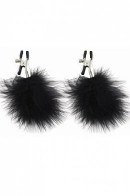 Зажимы для сосков S&M FEATHERED NIPPLE CLAMP — купить в секс-шопе LoveDoctor