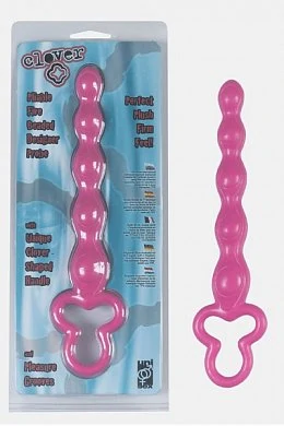 Втулка анальная розовая Clover Anal Rod 18 см — фото 2