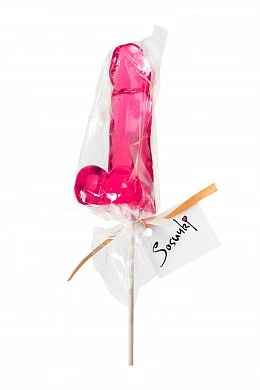 Леденец Sosuчki Пенис со вкусом бабл гам розовый 170 г — купить в секс-шопе LoveDoctor