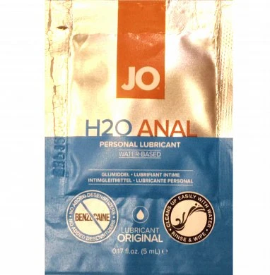 Анальный лубрикант на водной основе JO Anal H2O 5 мл — купить в секс-шопе LoveDoctor