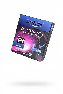 Насадка стимулирующая Sitabella Extender Platino Ураган с усиками 1 шт — купить в секс-шопе LoveDoctor