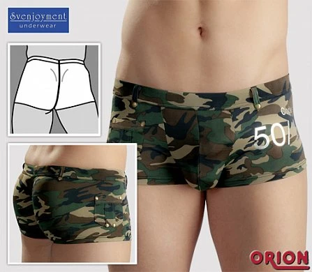 Трусы мужские зеленые M