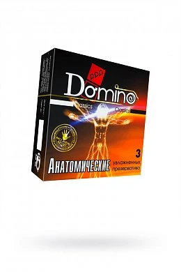 Презерватив Domino Анатомические 3 шт — купить в секс-шопе LoveDoctor