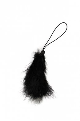 Стэк с перьями SCANDAL BLACK FEATHER черный — купить в секс-шопе LoveDoctor