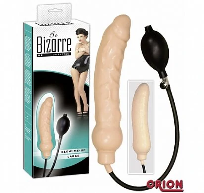 Фаллоимитатор с грушей Be Bizarre Blow Me Up — купить в секс-шопе LoveDoctor