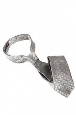 Фиксация в виде галстука Christian Grey’s Silver Tie серебристый — фото 3
