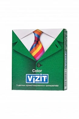 Презервативы Vizit цветные ароматизированные № 3 — фото 2