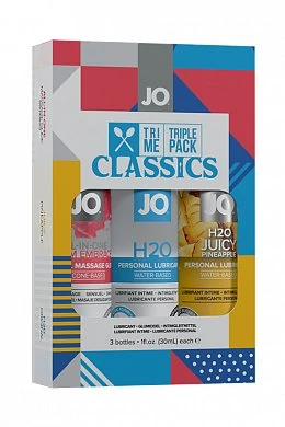 Подарочный набор лубрикантов Tri-Me Triple Pack - Classics 30 мл — купить в секс-шопе LoveDoctor