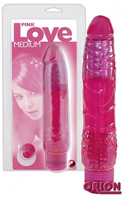Вибратор Pink Love средний — купить в секс-шопе LoveDoctor