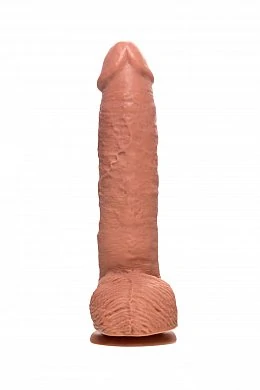 Фаллоимитатор Pipedream,King Cock10" Cock with balls -Tan — фото 2
