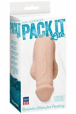 Фаллоимитатор для ношения Pack It Lite White телесный — купить в секс-шопе LoveDoctor