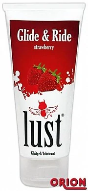 Смазка LUST Glide & Ride strawberry 50 мл — купить в секс-шопе LoveDoctor