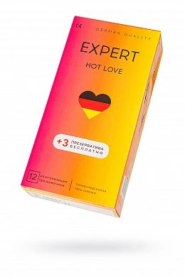 Презервативы Expert Hot Love №15 — купить в секс-шопе LoveDoctor