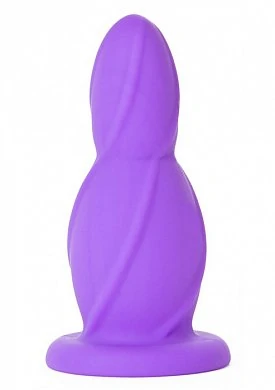Анальная втулка Big Buttplug фиолетовая 19,4 см — купить в секс-шопе LoveDoctor