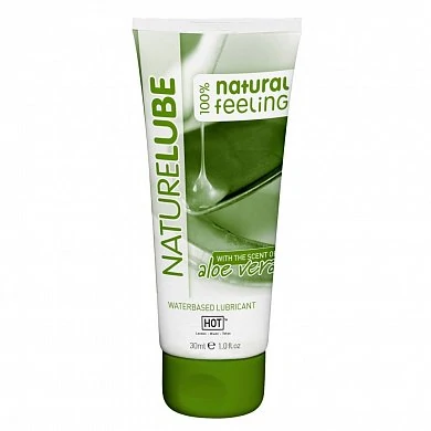 Лубрикант на водной основе с Алоэ Вера NatureLube 30 мл — купить в секс-шопе LoveDoctor